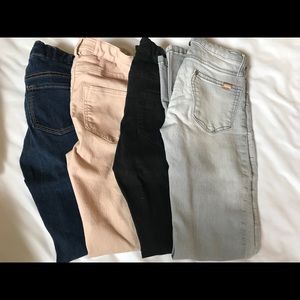 4 pairs of size 8 jeans